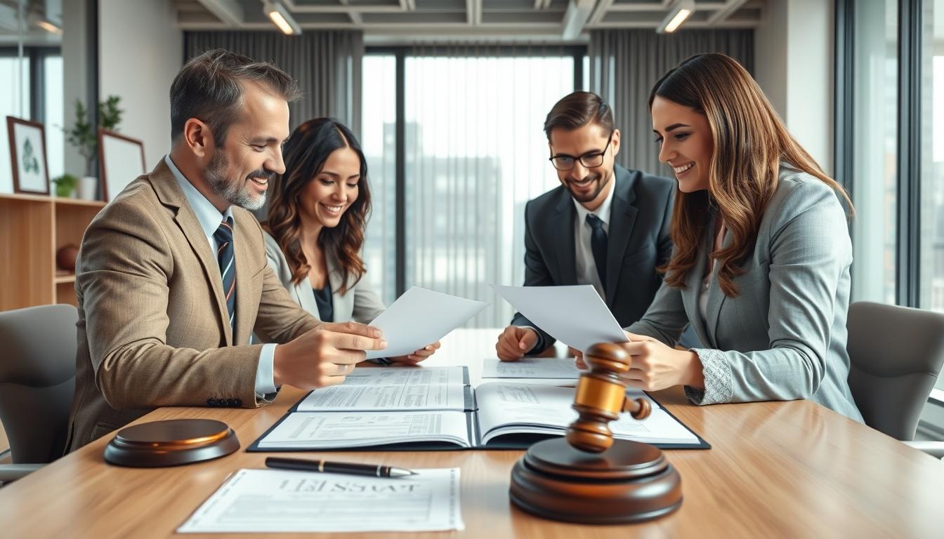 Property settlement documents and transfer review